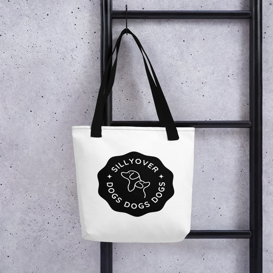 Silly Over Dogs Tote bag